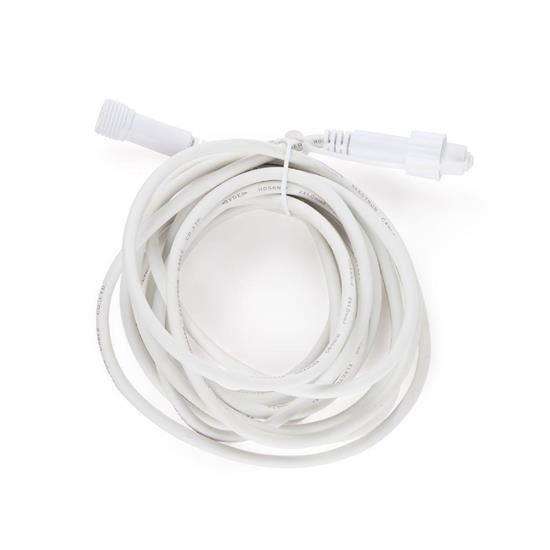 CAVO PROLUNGA 5mt FILO BIANCO 220V