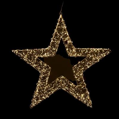 STELLA ORO METALLO 60cm C/1500 LUCI
