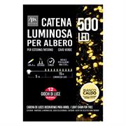 MINILED ESTERNO 500 BIANCO CALDO C/TIMER, MEMORIA E 12 GIOCHI