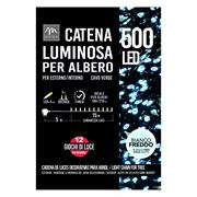 MINILED ESTERNO 500 BIANCO FREDDO C/TIMER, MEMORIA E 12 GIOCHI