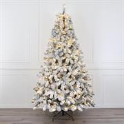 ALBERO LA THUILE INNEVATO - CON 450 LED - 210cm