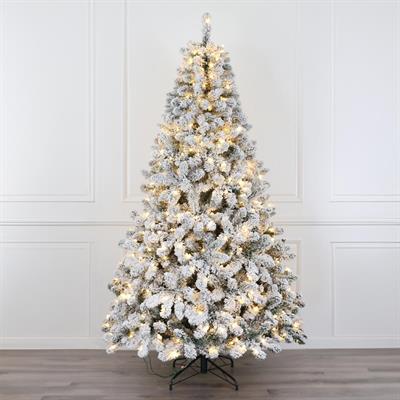 ALBERO LA THUILE INNEVATO - CON 570 LED - 240cm