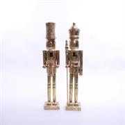 SOLDATINO ORO IN LEGNO FOGLIA ORO 55cm