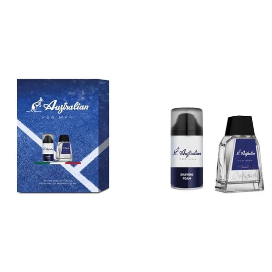 CONF. AUSTRALIAN BLU AFTER SHAVE + SCHIUMA BARBA