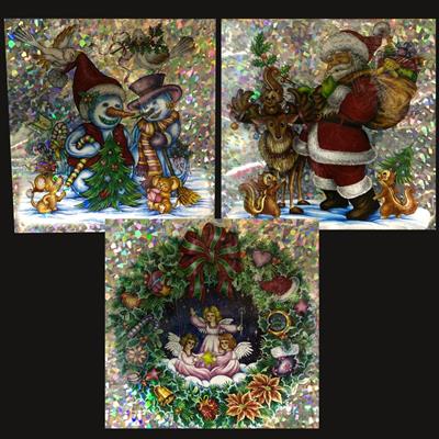 ADESIVI NATALE 30X35