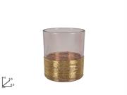 P/CANDELA ROSA ANTICO 10cm