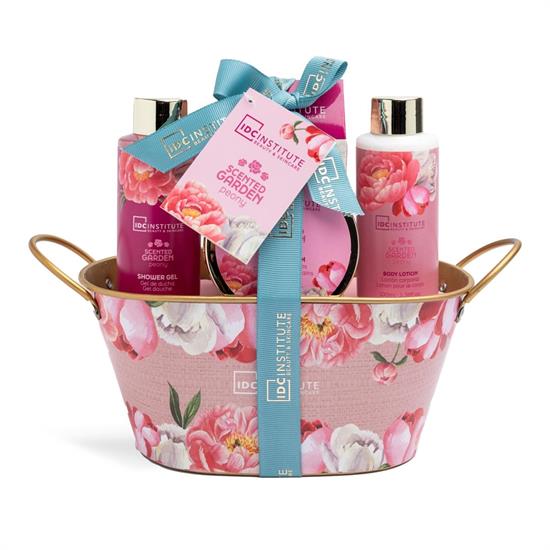 CESTINO LATTA SCENTED GARDEN TIN CASE 4pz