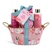 CESTINO LATTA SCENTED GARDEN TIN CASE 4pz