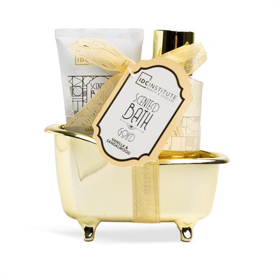SET SCENTED BATHTUB 2pz MINI GOLD