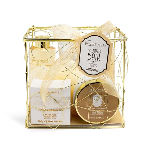 SET SCENTED BATH GOLD PERFECT GIFT SET