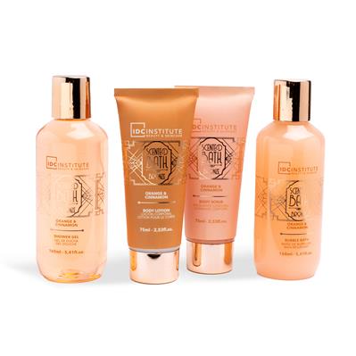 SET SCENTED BATH BRONZE 4pz TRAY