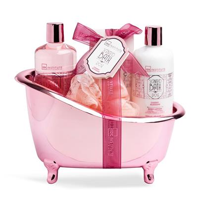 SET SCENTED BATHTUB 4pz BIG ROSE