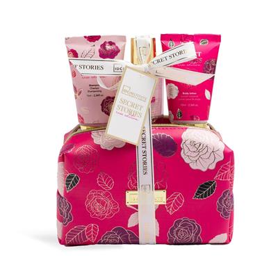 SET SCENTED BEAUTY SECRET STORIES WASH BAG 4pz