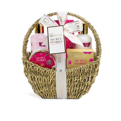 SET SCENTED SECRET STORIES 5pz HANDLE BASKET