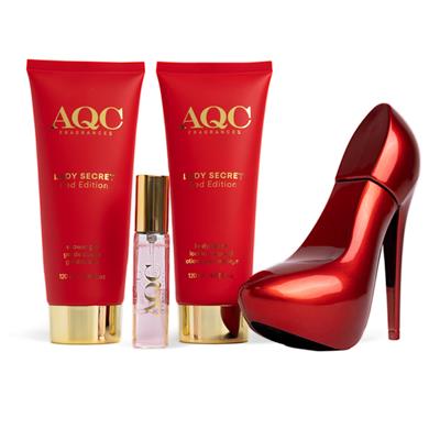 SET SCENTED LADY SECRET RED EDITION 4pz