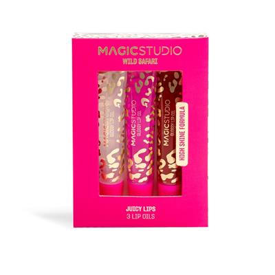 SET 3 GLOSS WILD SAFARI JUICY MAGIC STUDIO