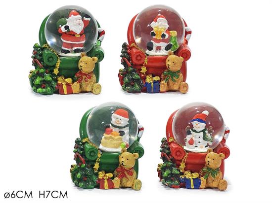 AMPOLLA C/PERSONAGGIO NATALE