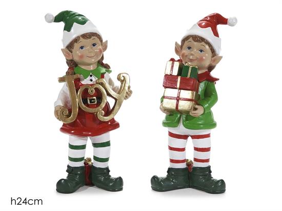 ELFO IN PIEDI 24cm