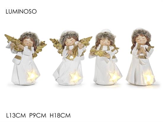 ANGELO BIANCO/ORO C/LUCE 18cm