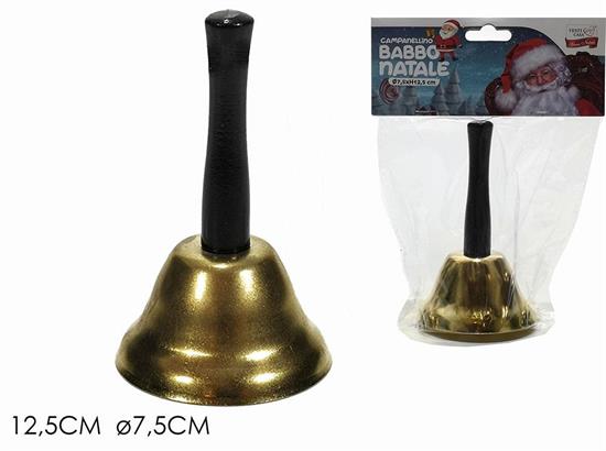 CAMPANELLO BABBO NATALE 12cm
