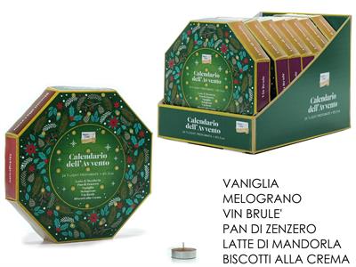 CALENDARIO AVVENTO C/24 T-LIGHT
