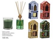 DIFFUSORE C/CANDELA NATALE ASS.