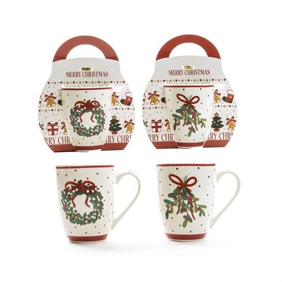 TAZZA NATALE 340ml ASS.