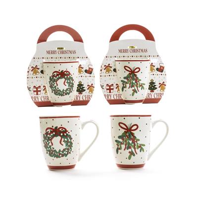 TAZZA NATALE 340ml ASS.