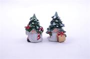 BABBO NATALE RESINA 10cm ASS.