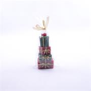 CANDELA REGALI DI NATALE 14cm