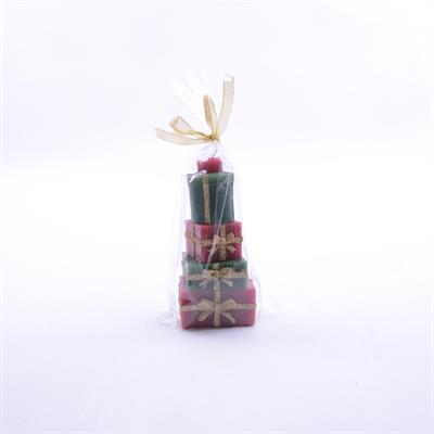 CANDELA REGALI DI NATALE 14cm