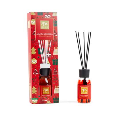 DIFFUSORE ESSENZA 125ml NATALE ARANCIA E CANNELLA