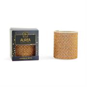CANDELA BICCHIERE ORO C/STRASS