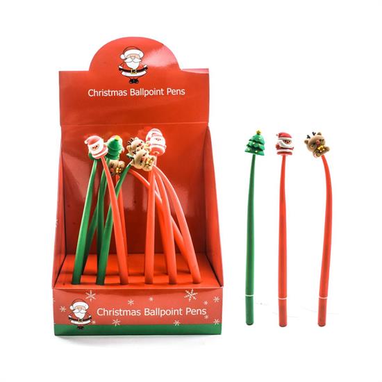 PENNA NATALE C/DECORAZIONE TPR E PVC