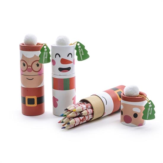 TUBO 12 PASTELLI DI NATALE