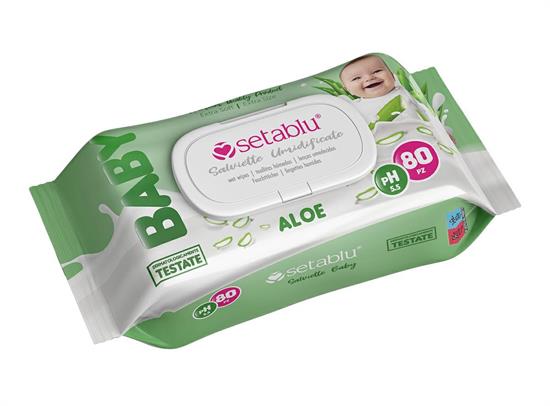SALVIETTINE BABY ALOE 80pz