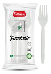 FORCHETTE PLASTICA 25pz BIANCHE