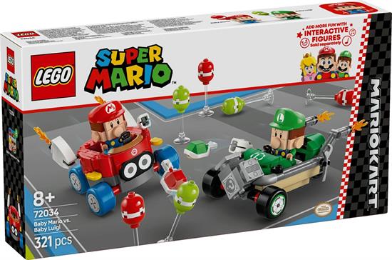 LEGO SUPERMARIO BABY MARIO vs BABY LUIGI