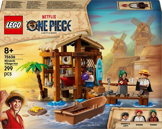LEGO ONE PIECE LA CAPANNA DEL VILLAGGIO FOOSHA