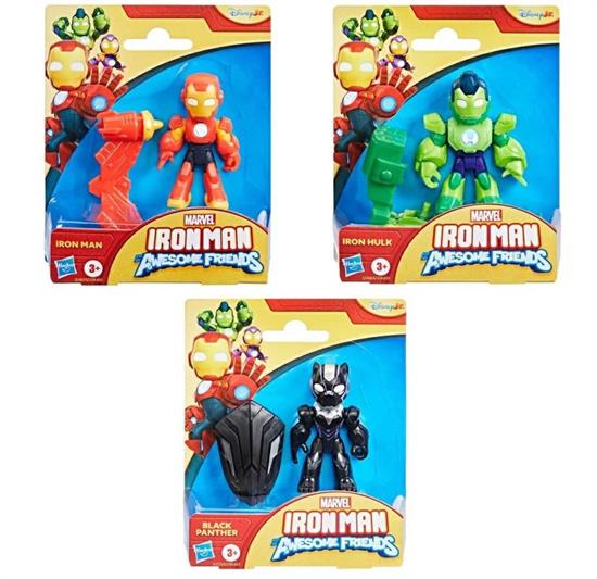 IRON MAN & FRIENDS PERSONAGGIO C/ACCESSORIO ASS.