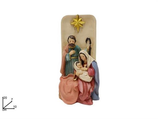 GRUPPO NATIVITA' C/STELLA 20cm