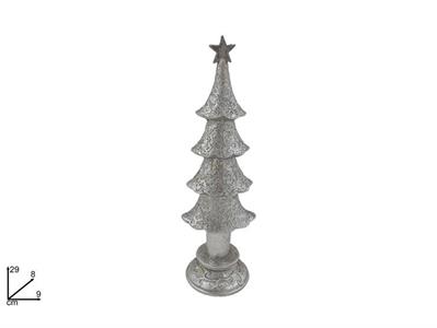 ALBERO DECORATIVO 29cm SILVER