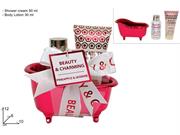 SET VASCA DA BAGNO C/2pz LINEA CORPO NATALE