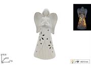 ANGELO C/DECORO ORO 15cm C/LUCE