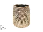 VASO CERAMICA ORO 15cm