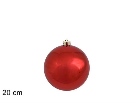 PALLA 20cm LUCIDA ROSSO