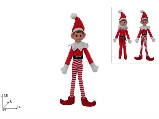 ELFO ROSSO APPENDINO 35cm