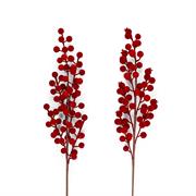 PICK BACCHE FLOCCATE BORDEAUX 61cm