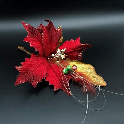 FIORE CORTO ROSSO C/ANGIOLETTO