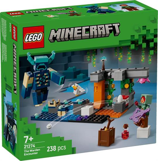 LEGO MINECRAFT INCONTRO CON IL SORVEGLIANTE